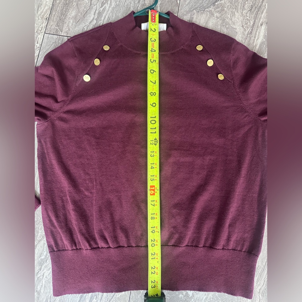 MICHAEL Michael Kors

Easy Raglan Snap Shakr Sweater M - Picture 6 of 7